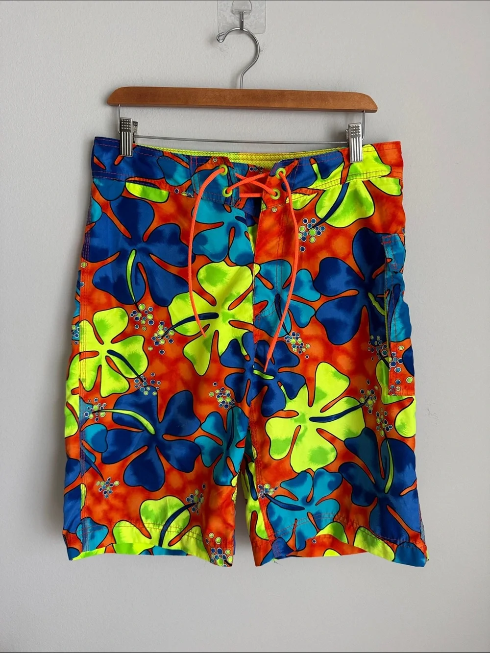 Vintage Hurley Wainae Floral Shorts Men’s Size 32 Made in USA Rare Y2K Surf